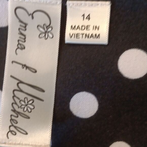 Emma & Michele  Polka Dot Dress - Picture 8 of 12